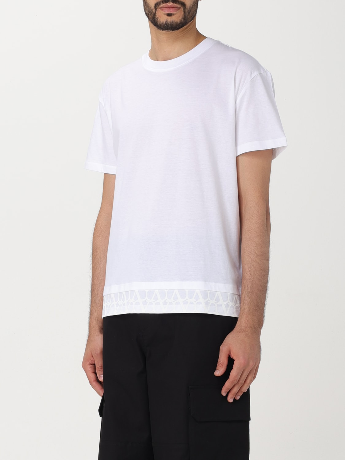 VALENTINO T-SHIRT: T-shirt men Valentino, White - Img 4