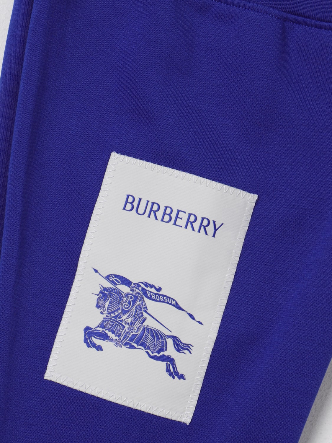 BURBERRY 팬츠: 팬츠 남아 Burberry Kids, 로열 블루 - Img 3