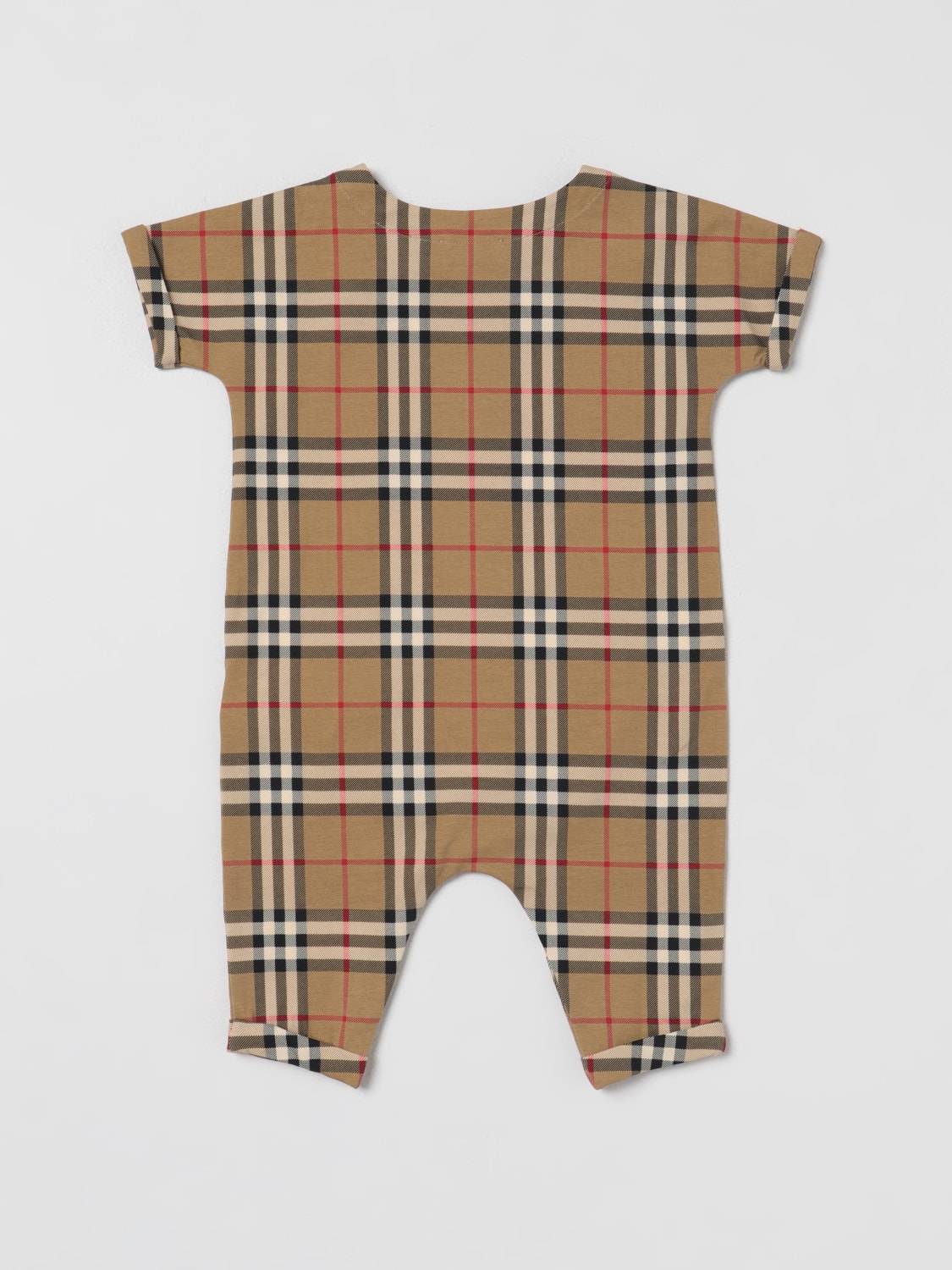 BURBERRY ROMPER: Romper kids Burberry Kids, Beige - Img 2