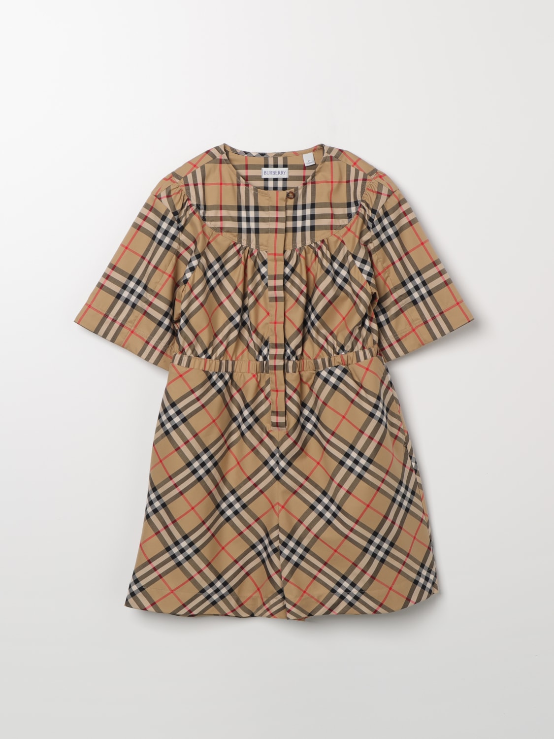 BURBERRY MONO: Vestido niños Burberry Kids, Beige - Img 1