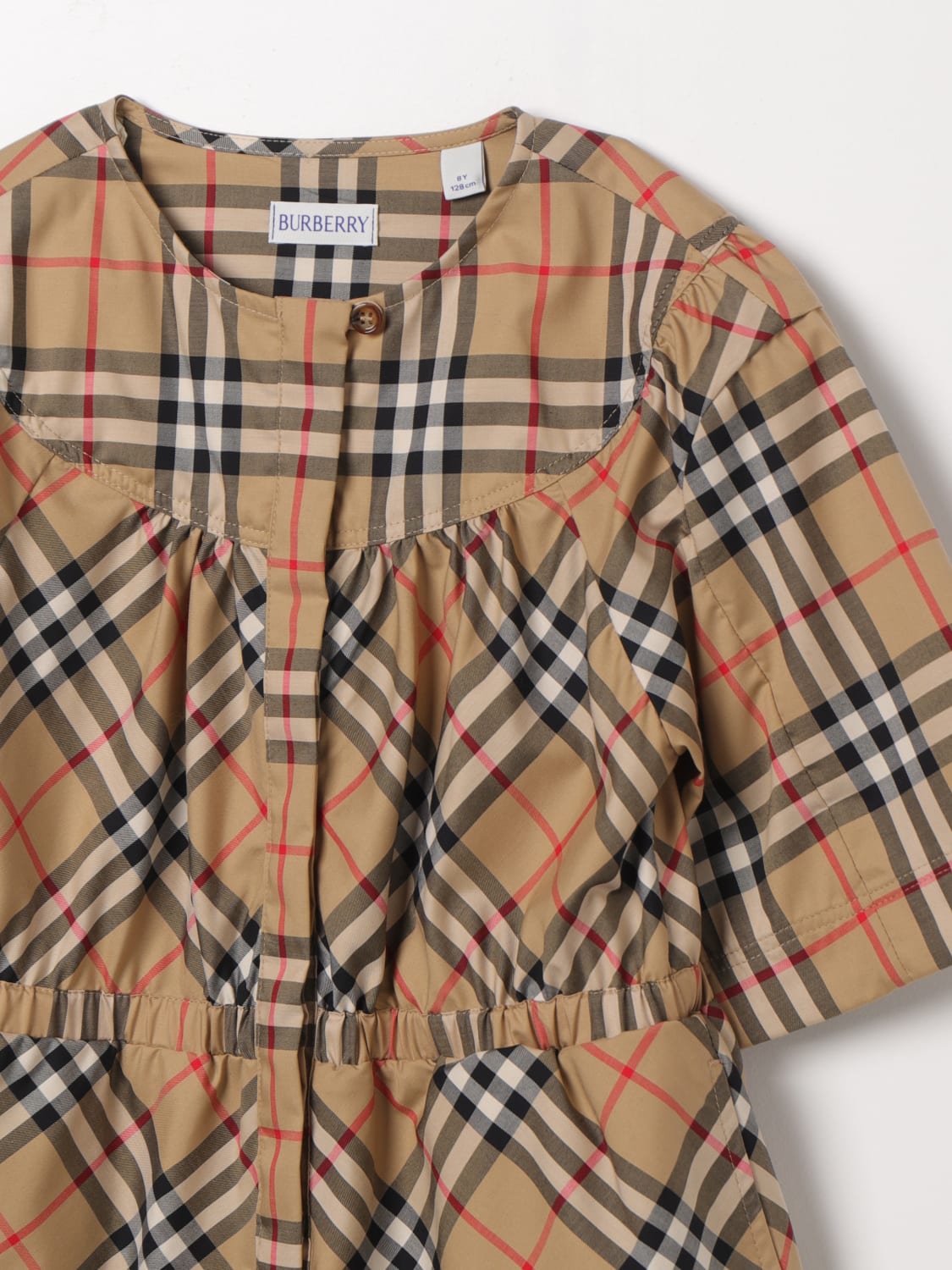 BURBERRY MONO: Vestido niños Burberry Kids, Beige - Img 3