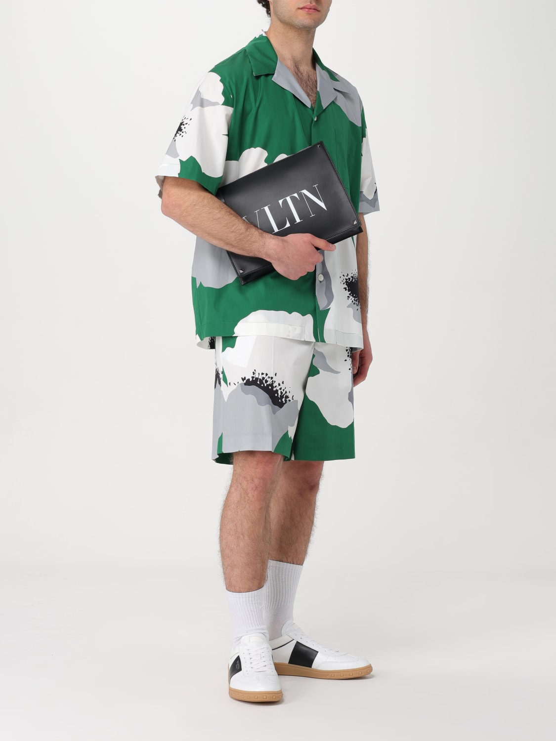 VALENTINO SHORT: Short homme Valentino, Vert - Img 2