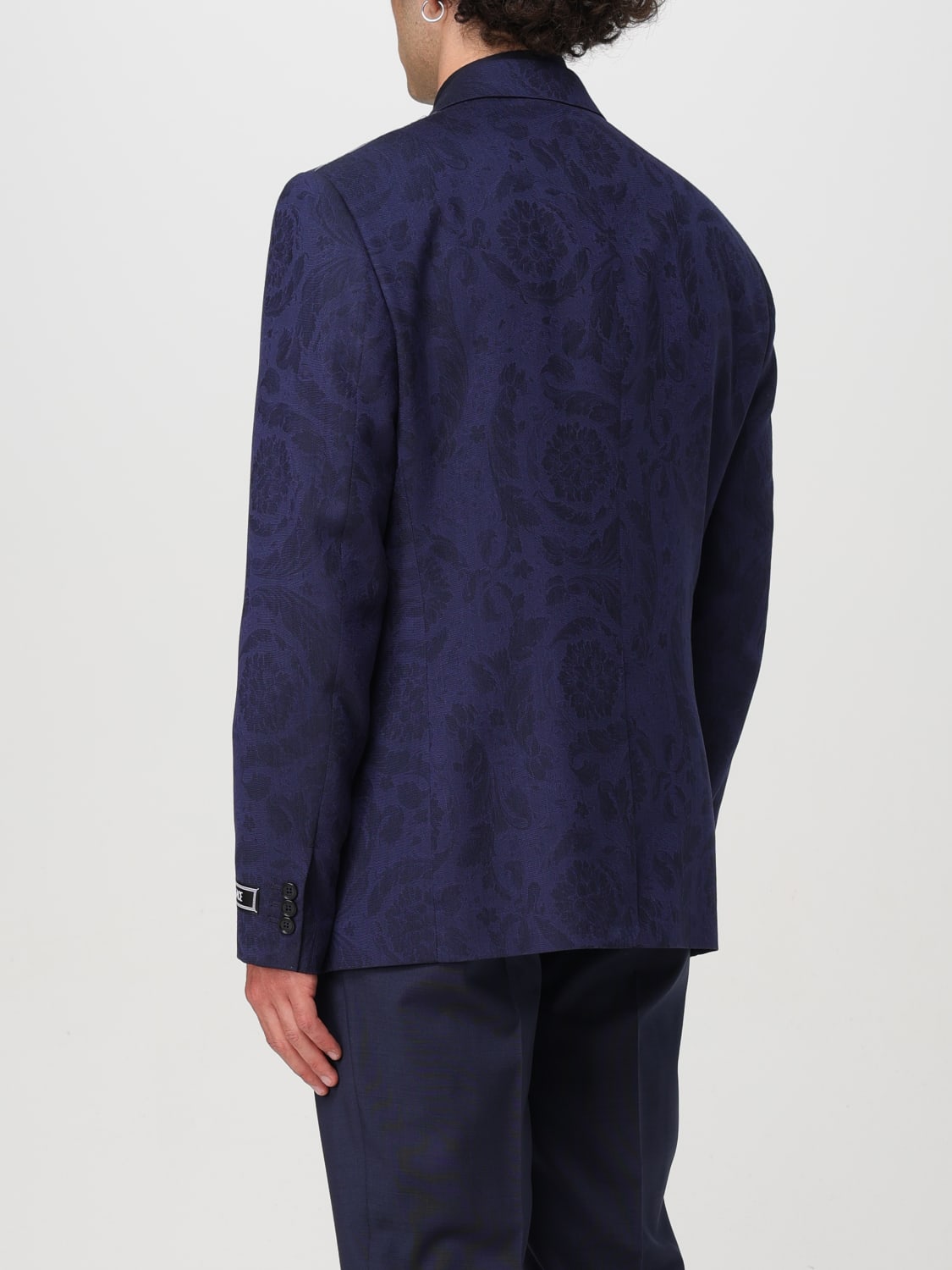 VERSACE BLAZER: Blazer men Versace, Blue - Img 3