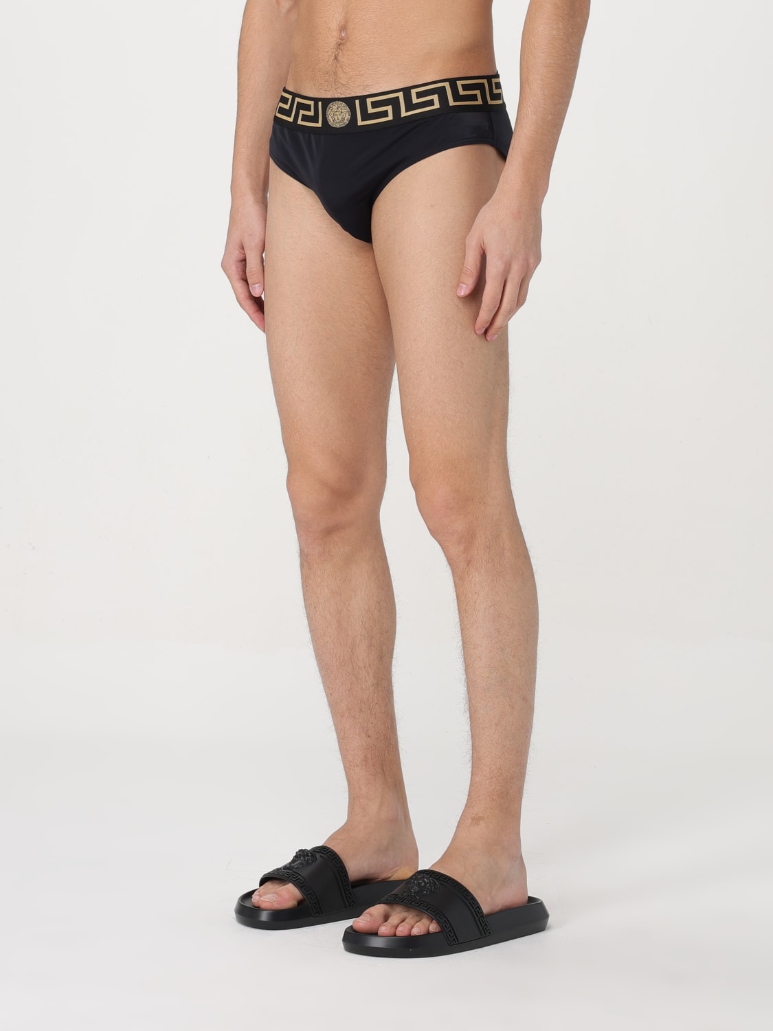 VERSACE Maillot de bain homme Noir Maillot De Bain Versace ABU01025A232185 en ligne sur GIGLIO.COM