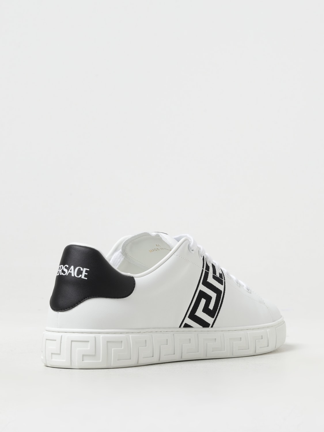 VERSACE: Sneakers men - White | Versace sneakers 10144601A09608 online ...