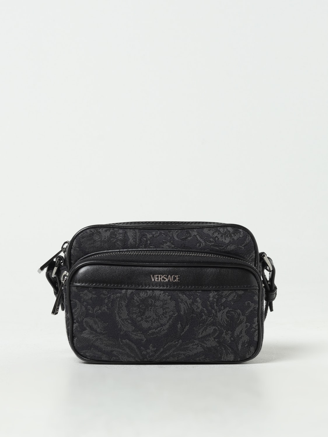 Giglio Borsa Versace in cotone jacquard