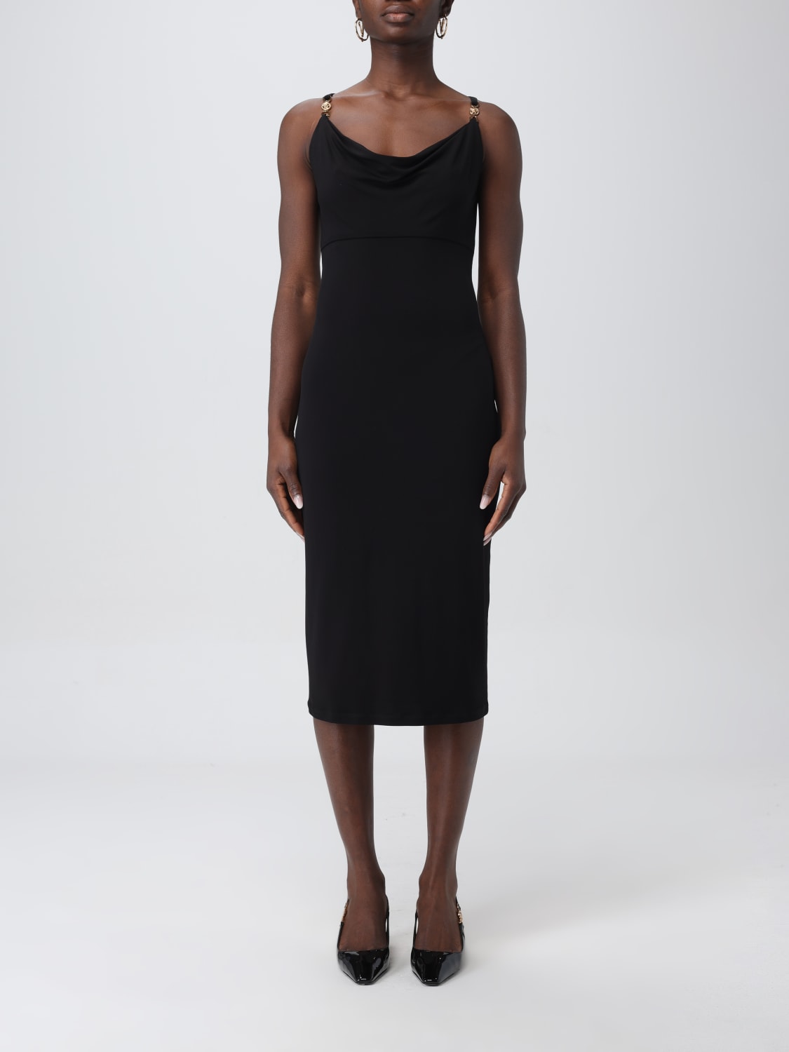 VERSACE DRESS: Dress woman Versace, Black - Img 1