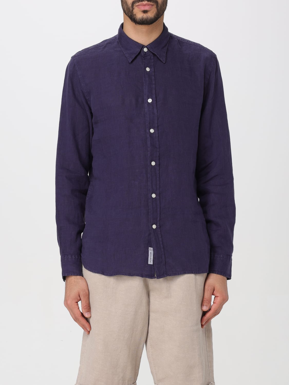 Giglio Camicia Woolrich in lino