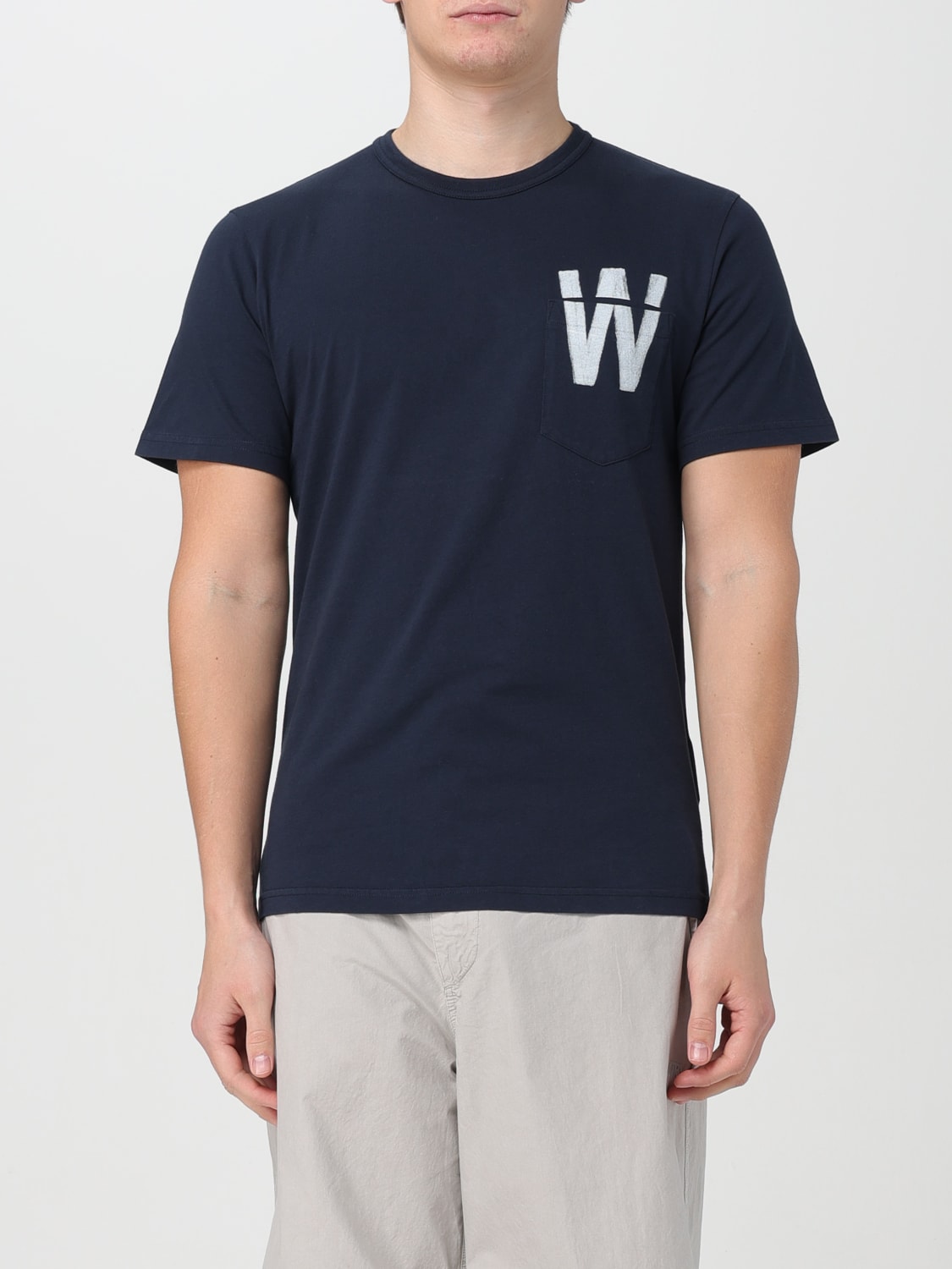 WOOLRICH Tシャツ: Tシャツ メンズ Woolrich, ブルー - Img 1