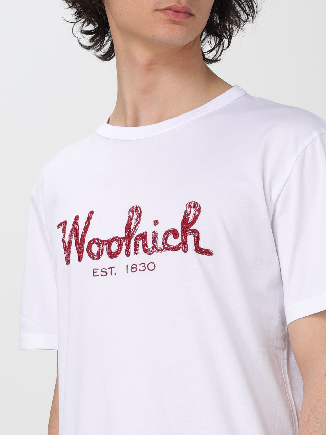 WOOLRICH Tシャツ: Tシャツ メンズ Woolrich, ホワイト - Img 3