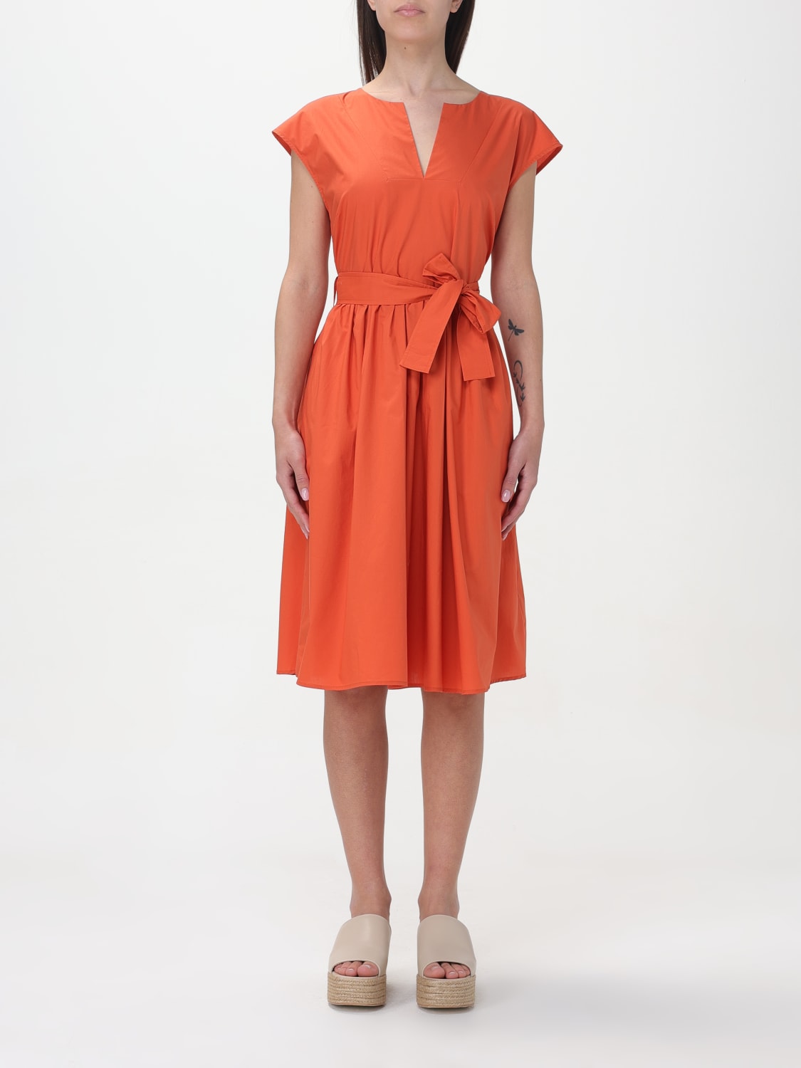 WOOLRICH DRESS: Dress woman Woolrich, Orange - Img 1