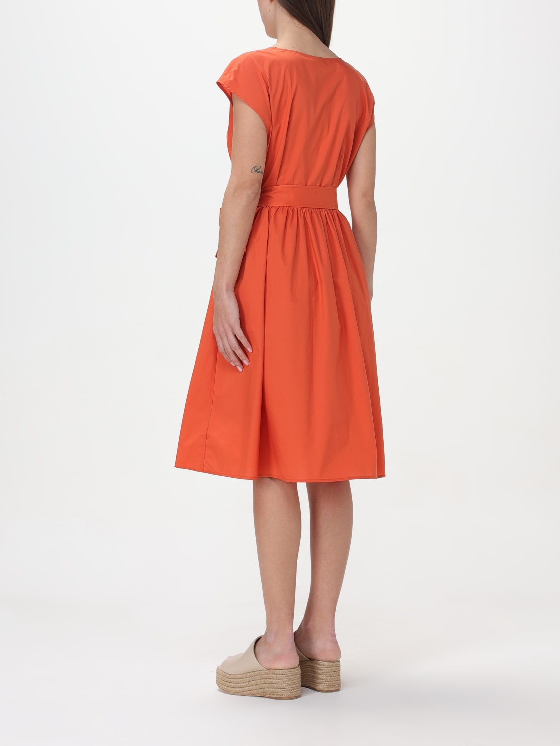 WOOLRICH DRESS: Dress woman Woolrich, Orange - Img 2