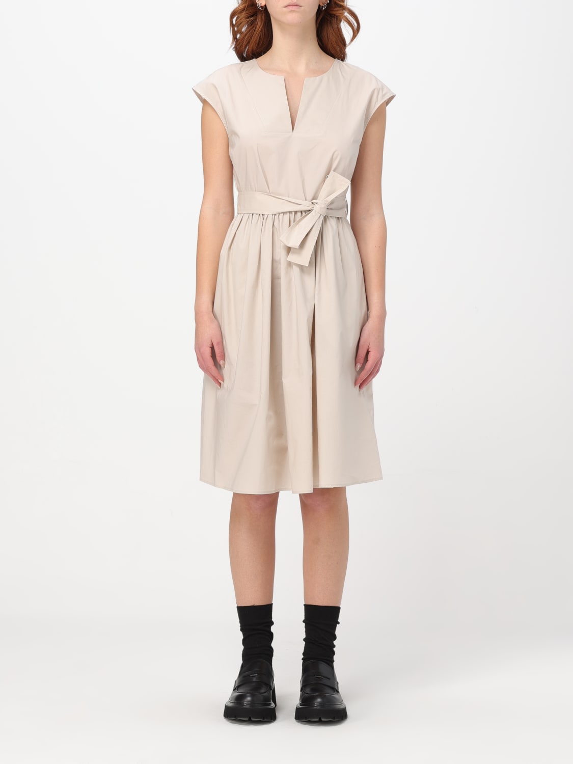 WOOLRICH DRESS: Dress woman Woolrich, Beige - Img 1