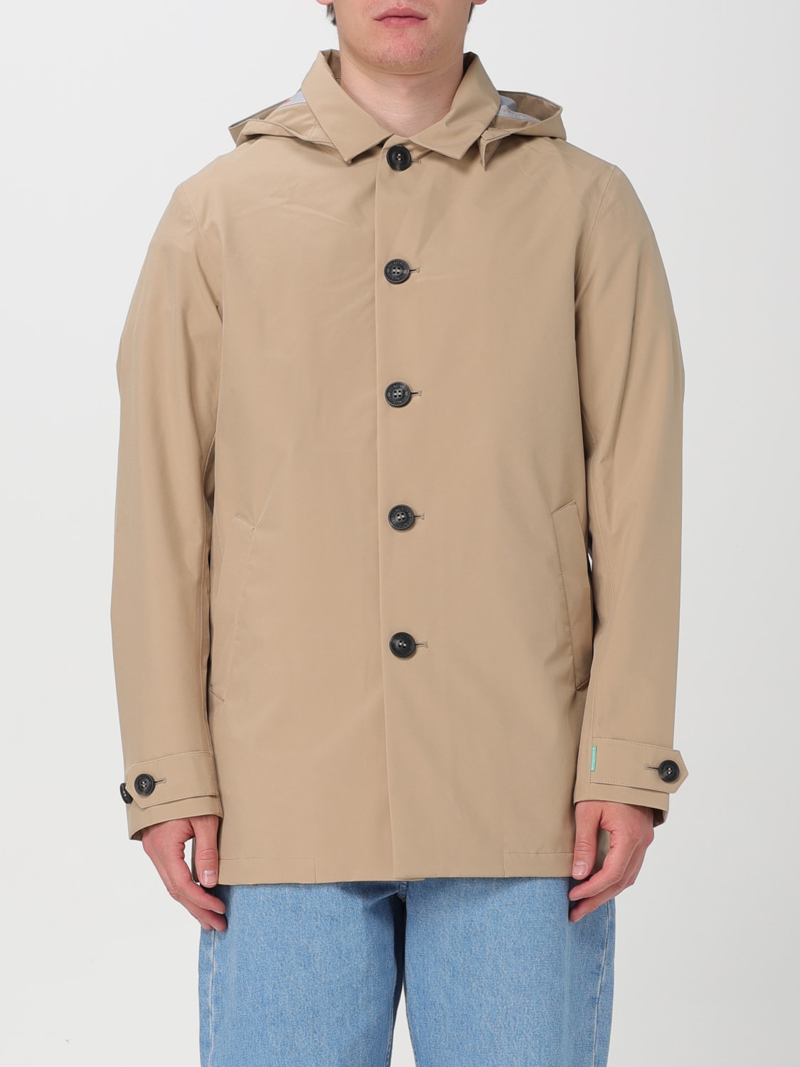 SAVE THE DUCK JACKET: Jacket men Save The Duck, Beige - Img 1