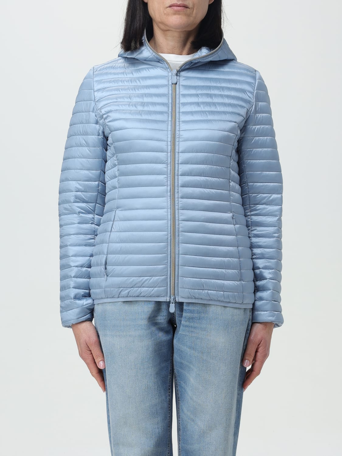 ジャケット SAVE THE DUCK Woman Jacket Gnawed Blue D32199WIRIS20 90011 SAVE THE DUCK: Jacket woman - Gnawed Blue | Save The Duck