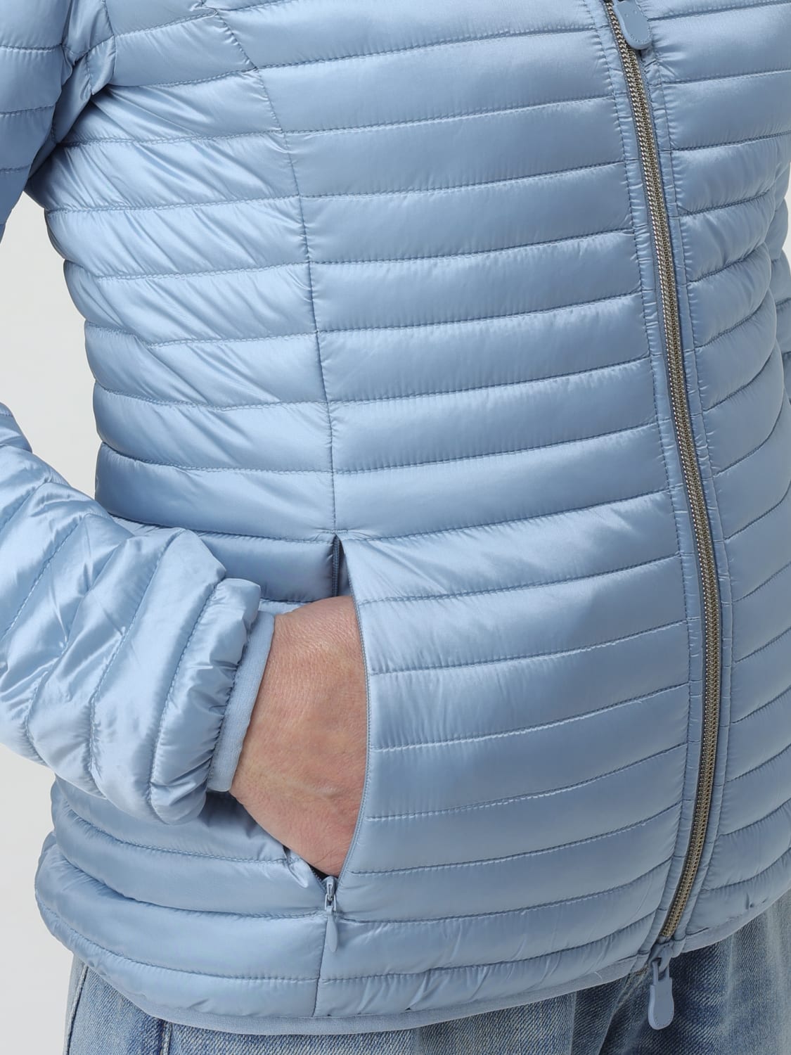 ジャケット SAVE THE DUCK Woman Jacket Gnawed Blue D32199WIRIS20 90011 SAVE THE DUCK: Jacket woman - Gnawed Blue | Save The Duck
