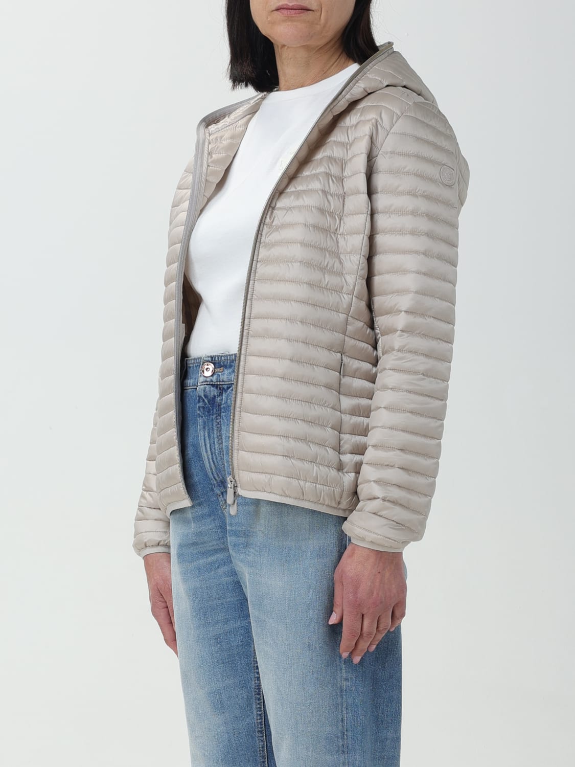 Save The Duck Outlet: Jacket woman - Sand | Save The Duck