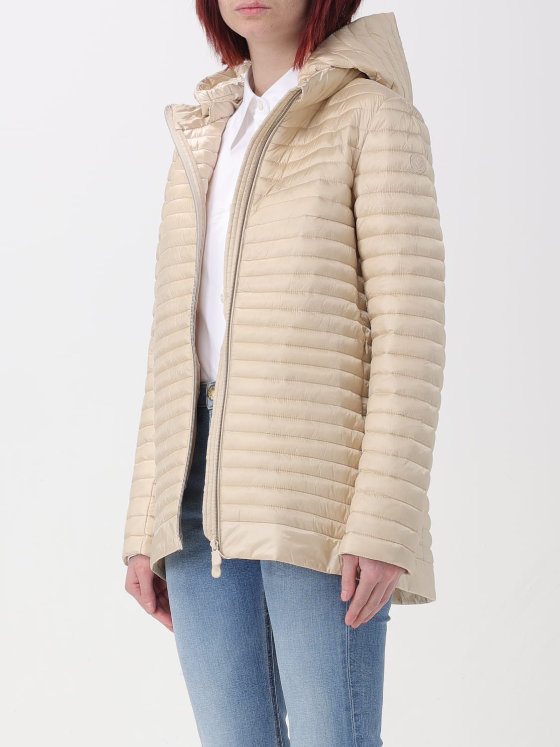 SAVE THE DUCK JACKET: Jacket woman Save The Duck, Beige - Img 3