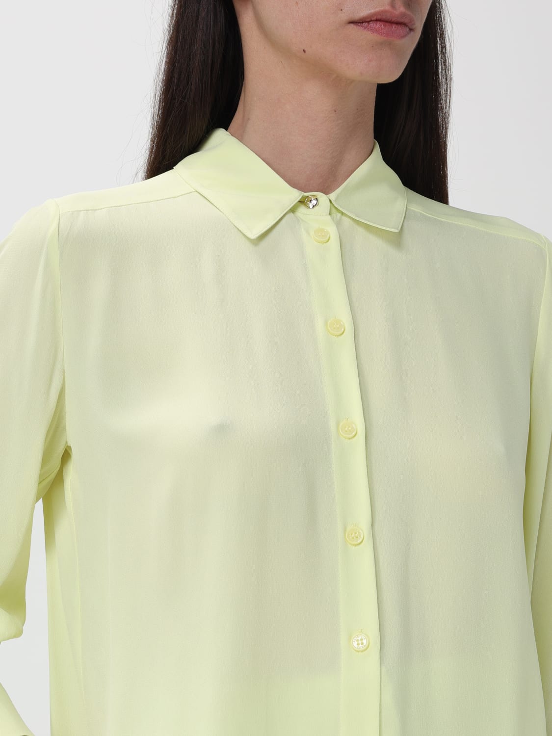 PATRIZIA PEPE SHIRT: Shirt woman Patrizia Pepe, Lime - Img 4