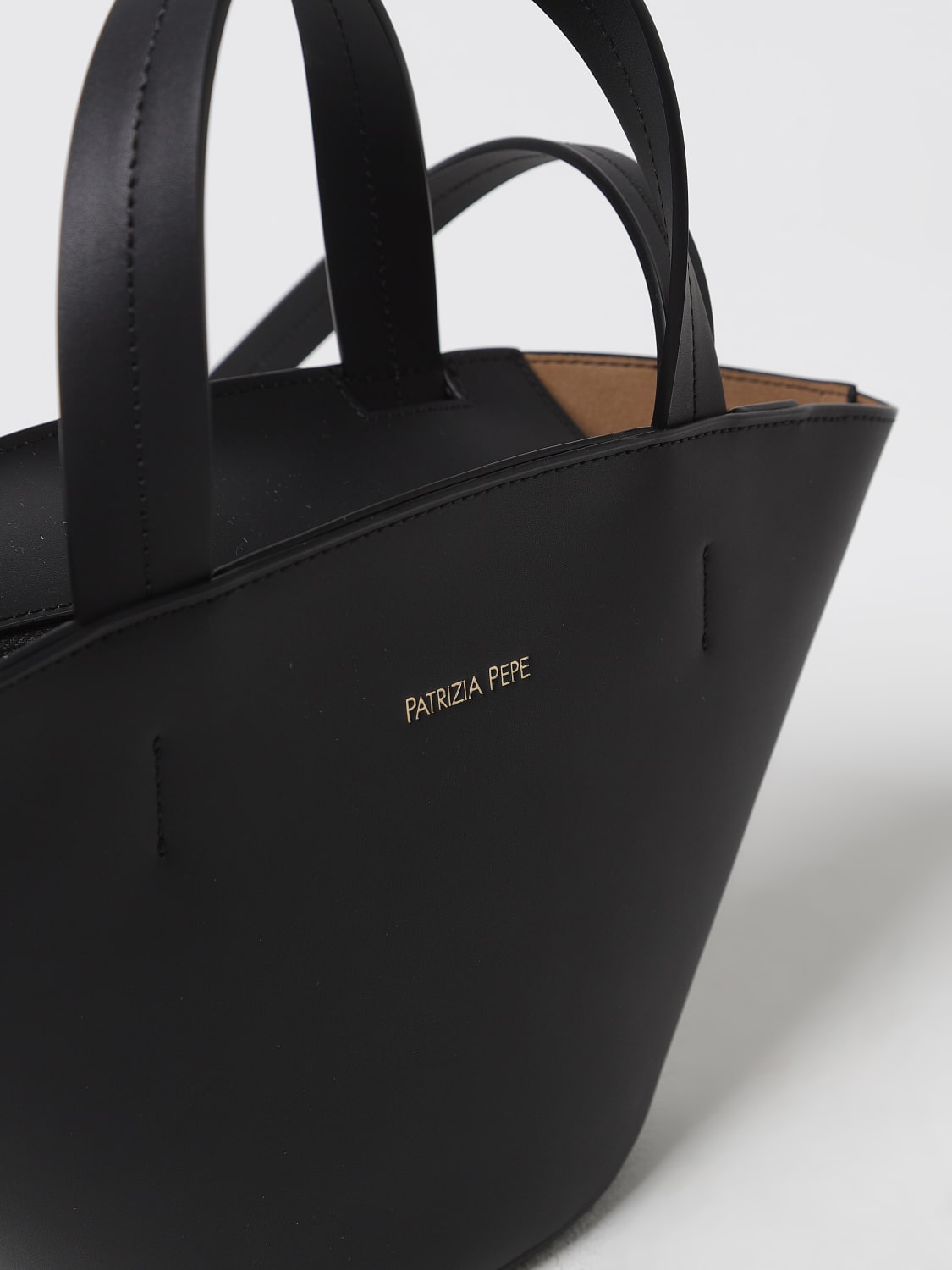 PATRIZIA PEPE: Shoulder bag woman - Black | Patrizia Pepe shoulder bag ...