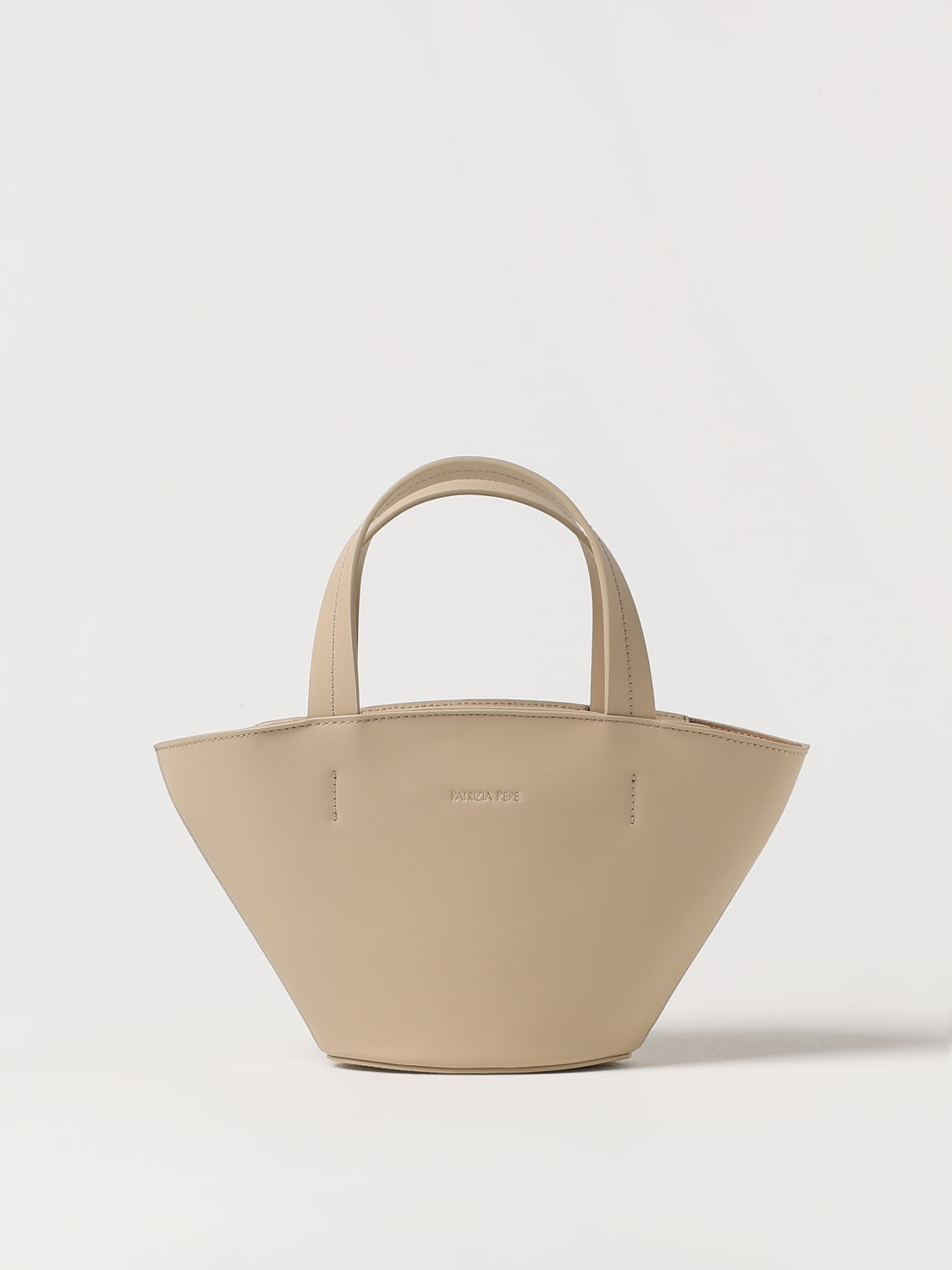 PATRIZIA PEPE: Shoulder bag woman - Butter | Patrizia Pepe shoulder bag ...