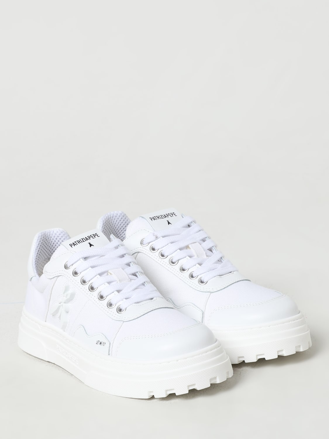 PATRIZIA PEPE SNEAKERS: Sneakers woman Patrizia Pepe, White - Img 2