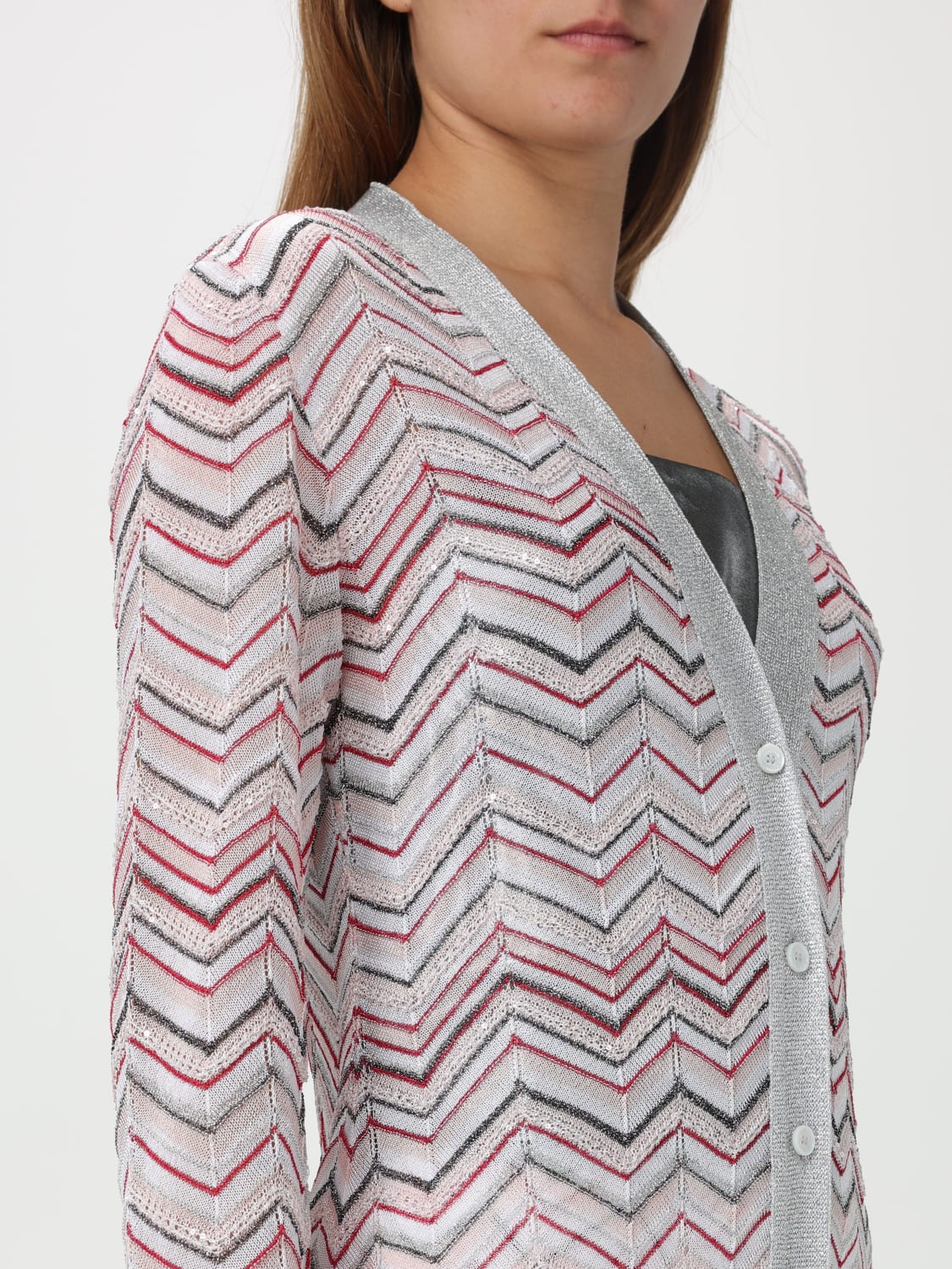 MISSONI CARDIGAN: Sweater woman Missoni, White - Img 5