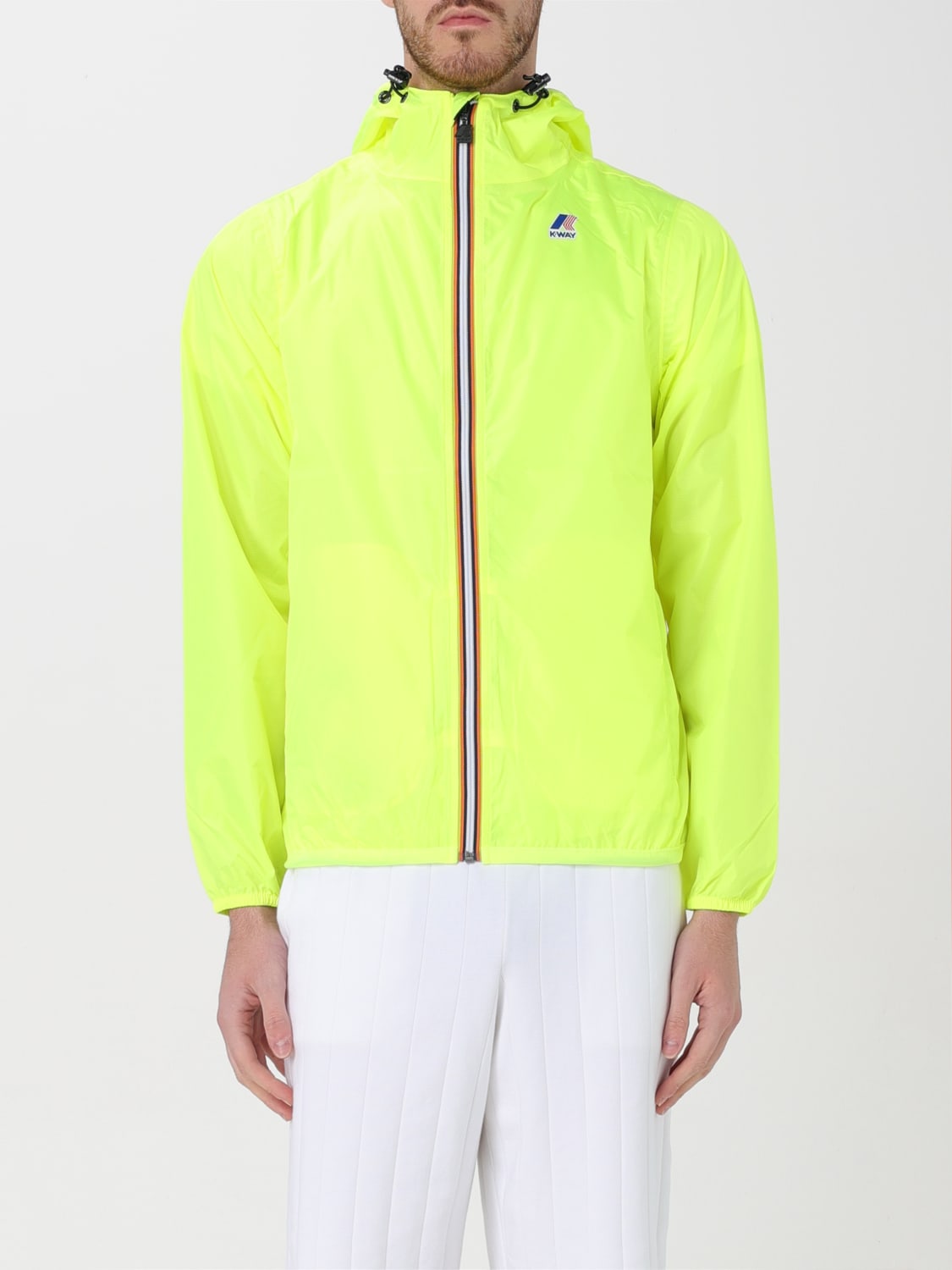 K-WAY JACKET: Jacket men K-way, Yellow - Img 1