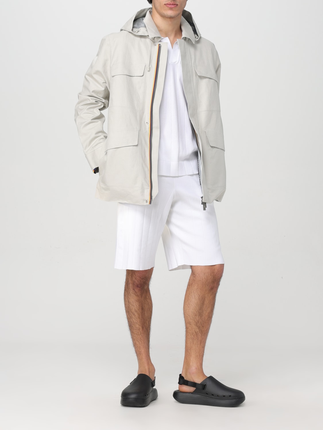 K-WAY JACKET: Jacket men K-way, Beige - Img 2