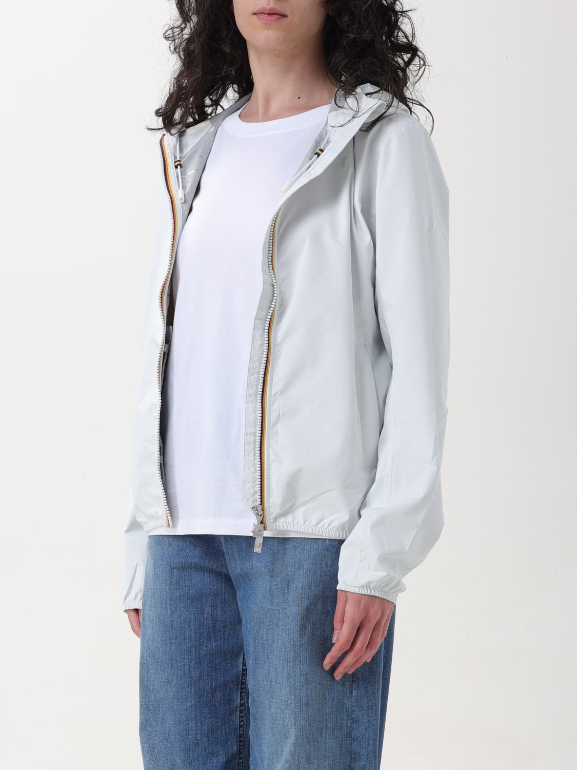 K-WAY JACKET: Jacket woman K-way, White - Img 3