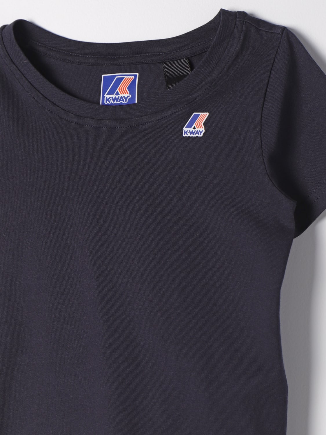 K-WAY Tシャツ: Tシャツ ボーイ K-way, ブルー - Img 3