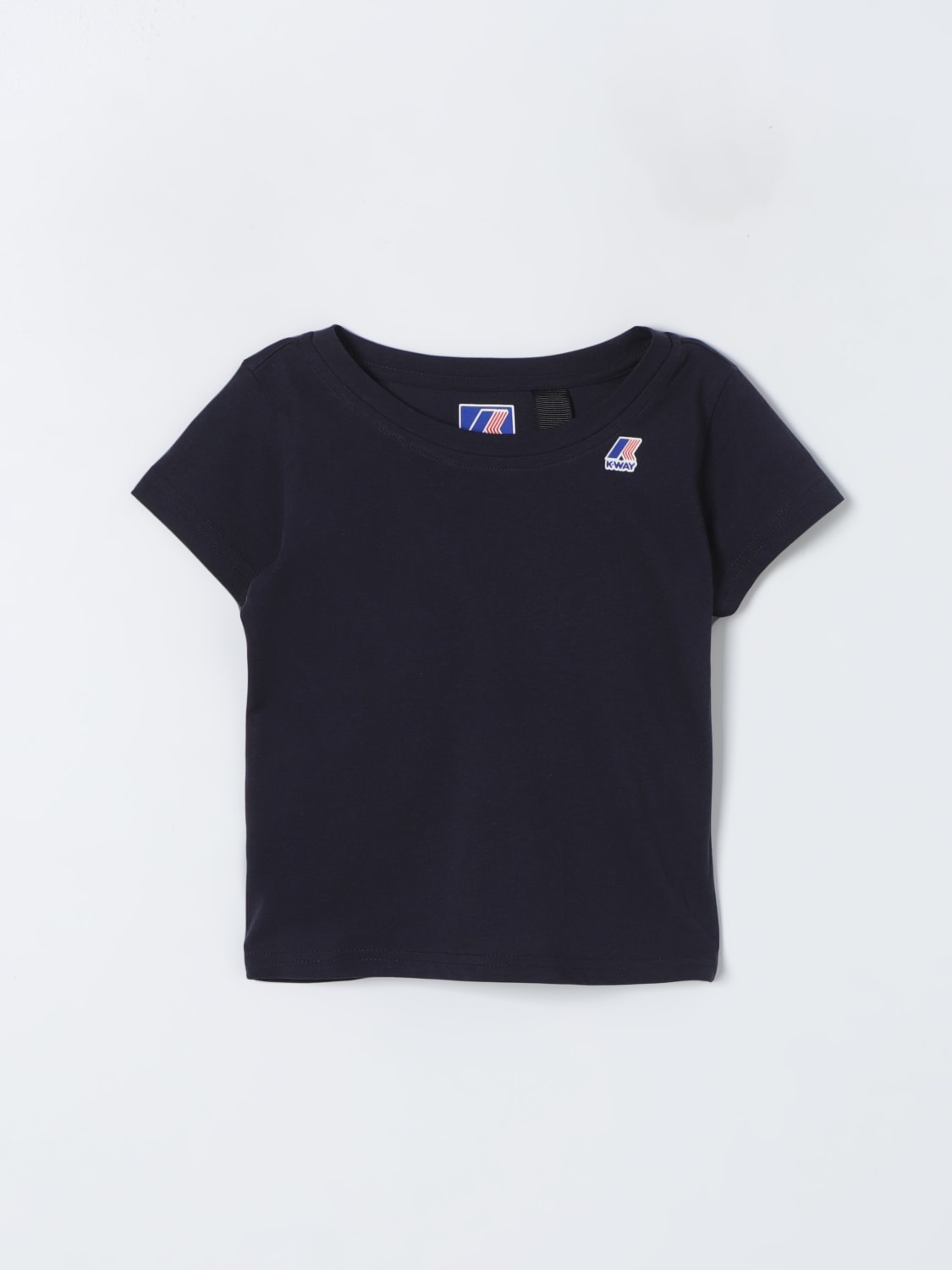 K-WAY T-SHIRT: T-shirt kids K-way, Navy - Img 1