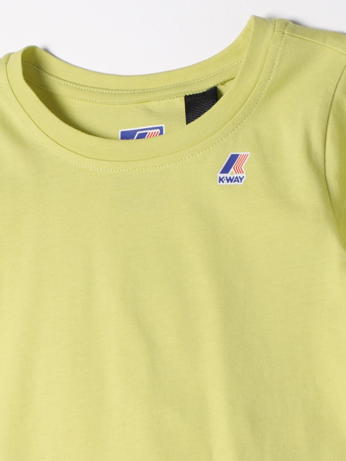 K-WAY T-SHIRT: T-shirt kids K-way, Lime - Img 3
