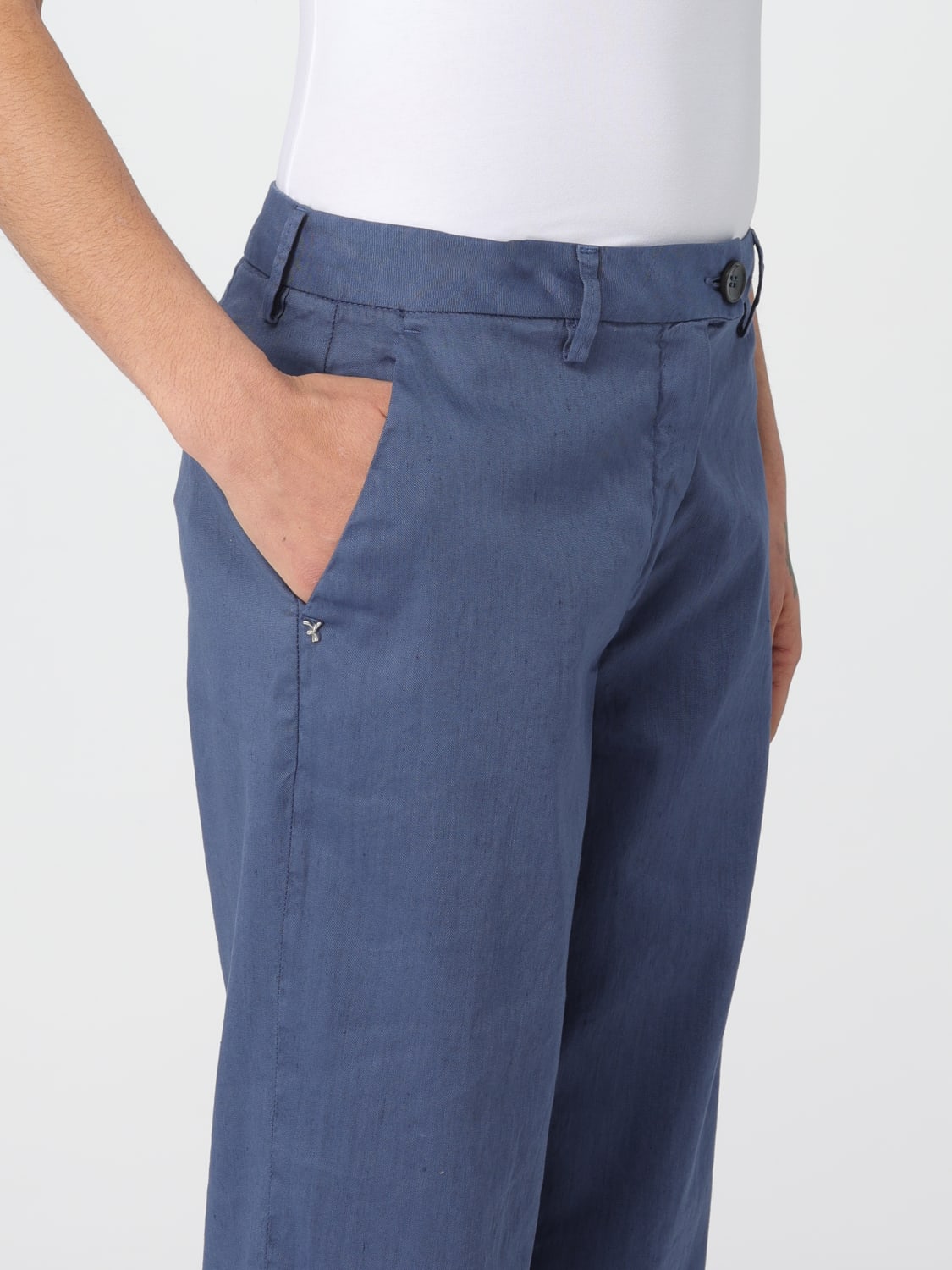 RE-HASH PANTS: Pants woman Re-hash, Royal Blue - Img 3