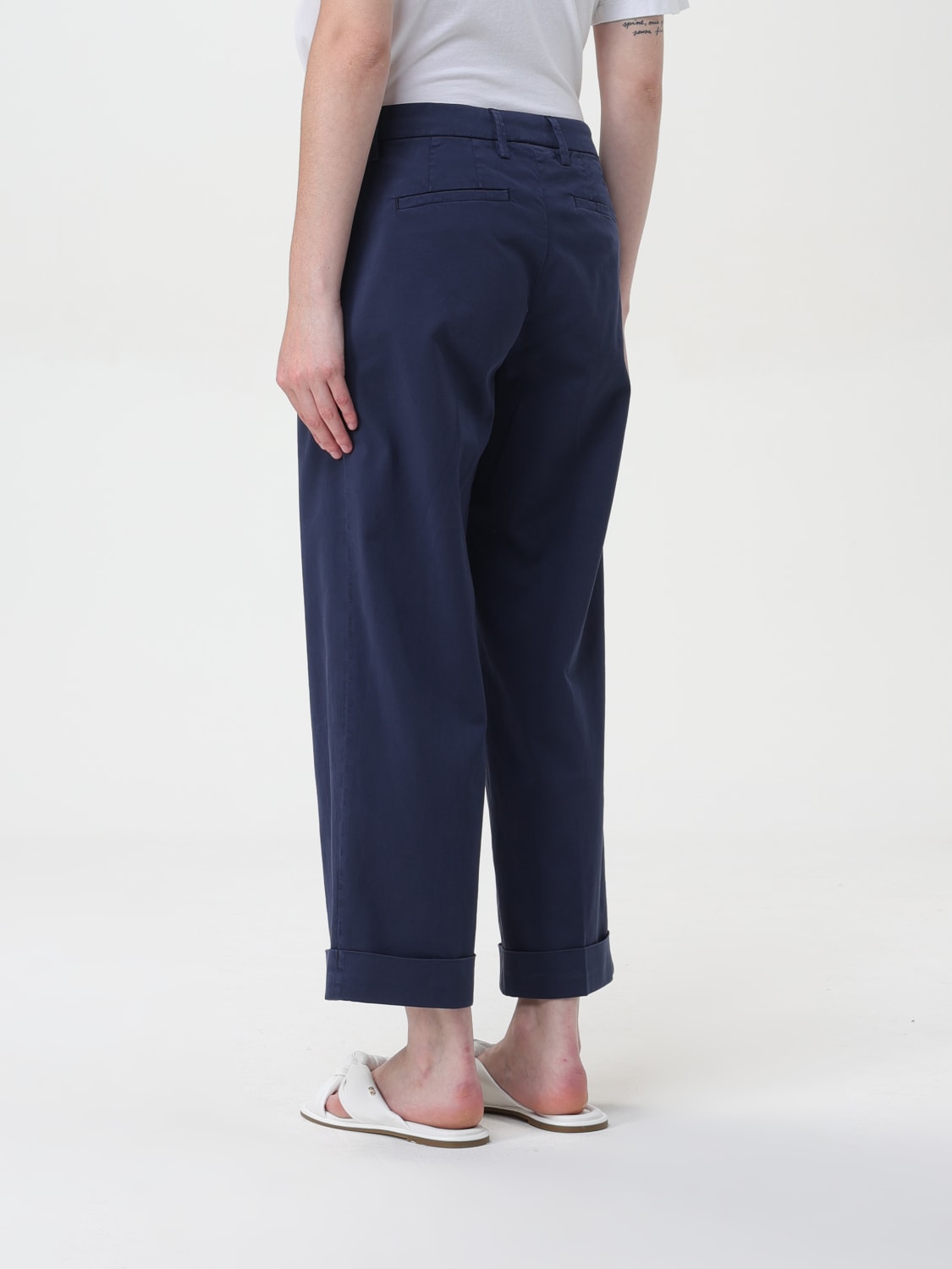 RE-HASH PANTS: Pants woman Re-hash, Blue - Img 2