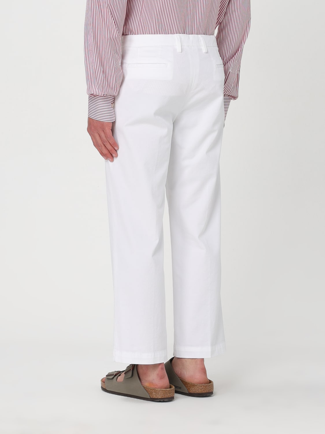 RE-HASH HOSE: Hose damen Re-hash, Weiß - Img 2