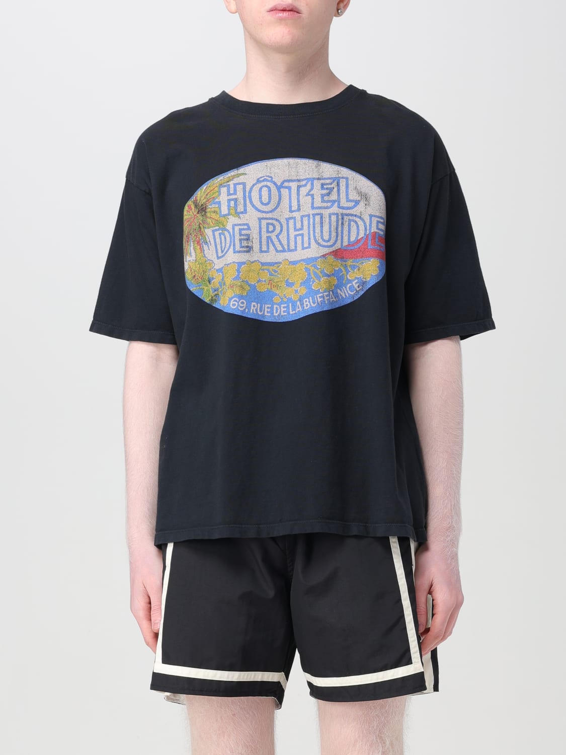 Giglio T-shirt di cotone Rhude