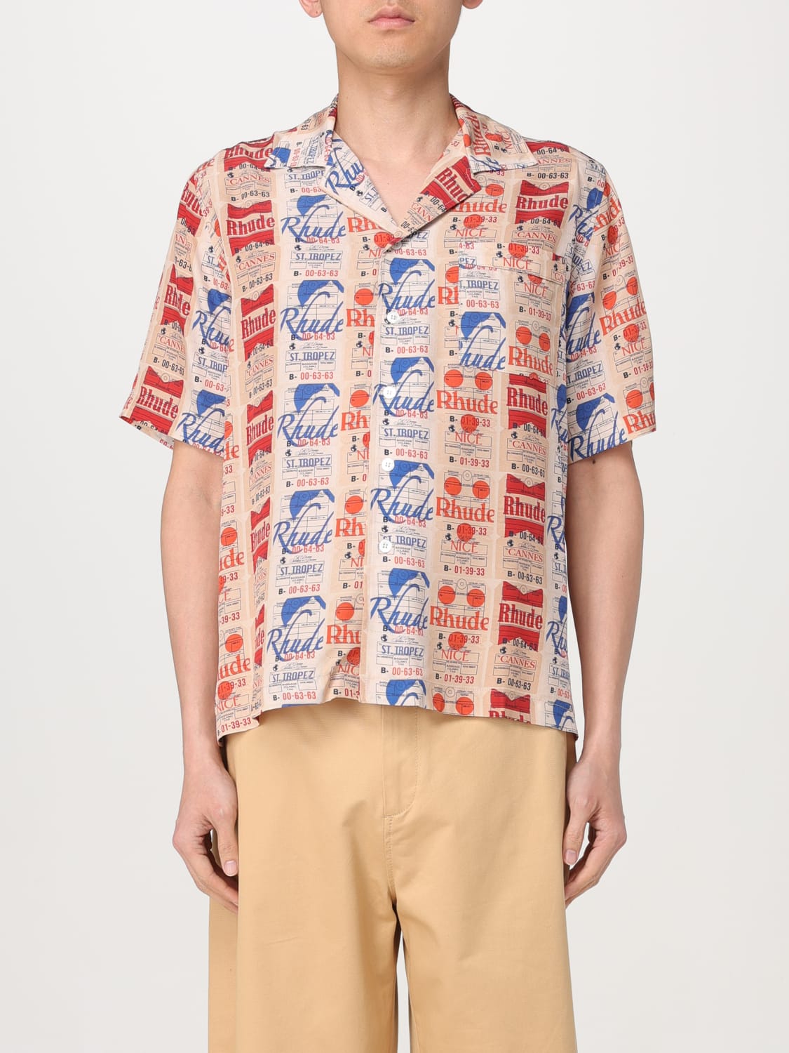 RHUDE SHIRT: Shirt men Rhude, Multicolor - Img 1