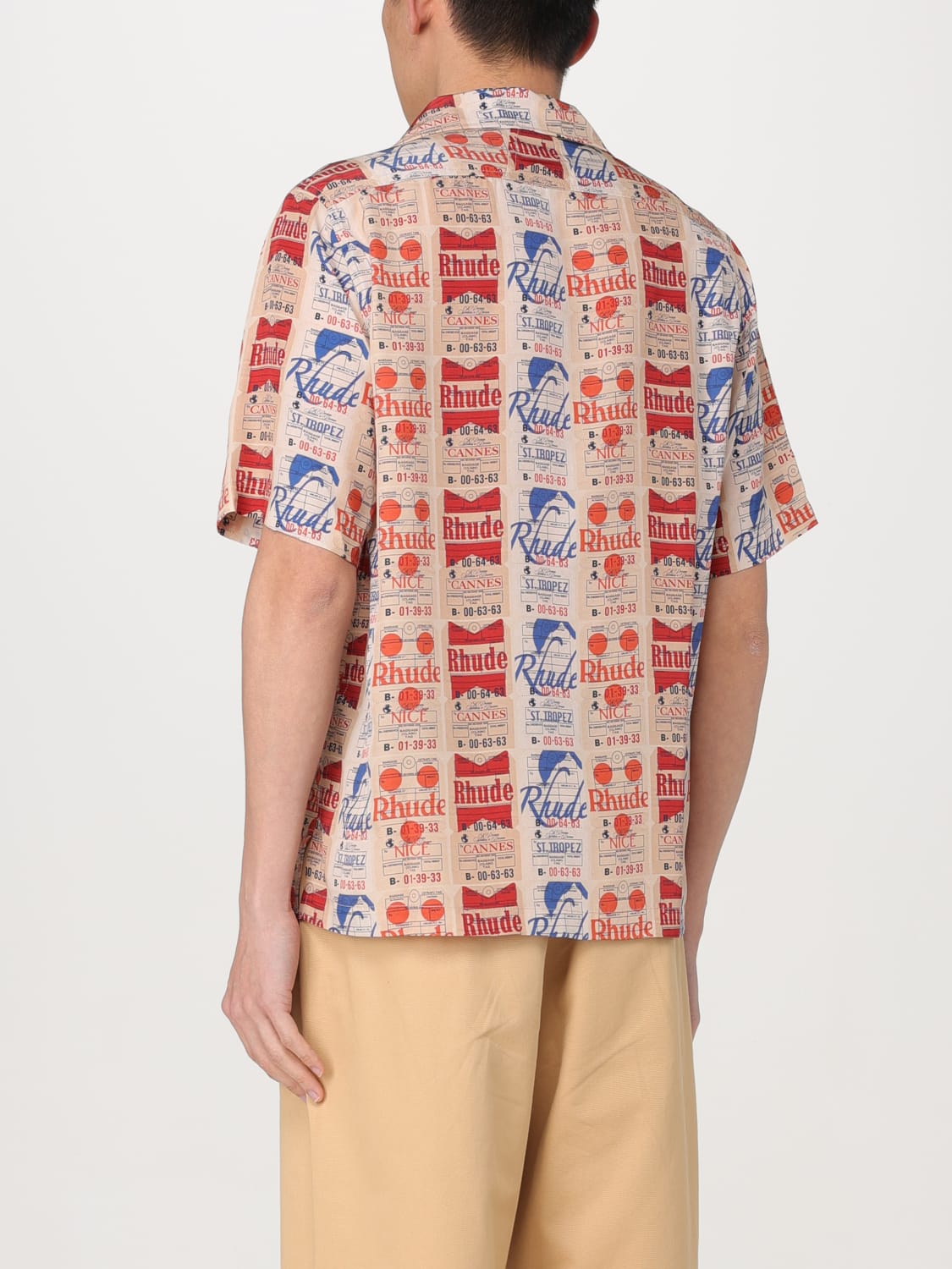 RHUDE SHIRT: Shirt men Rhude, Multicolor - Img 2