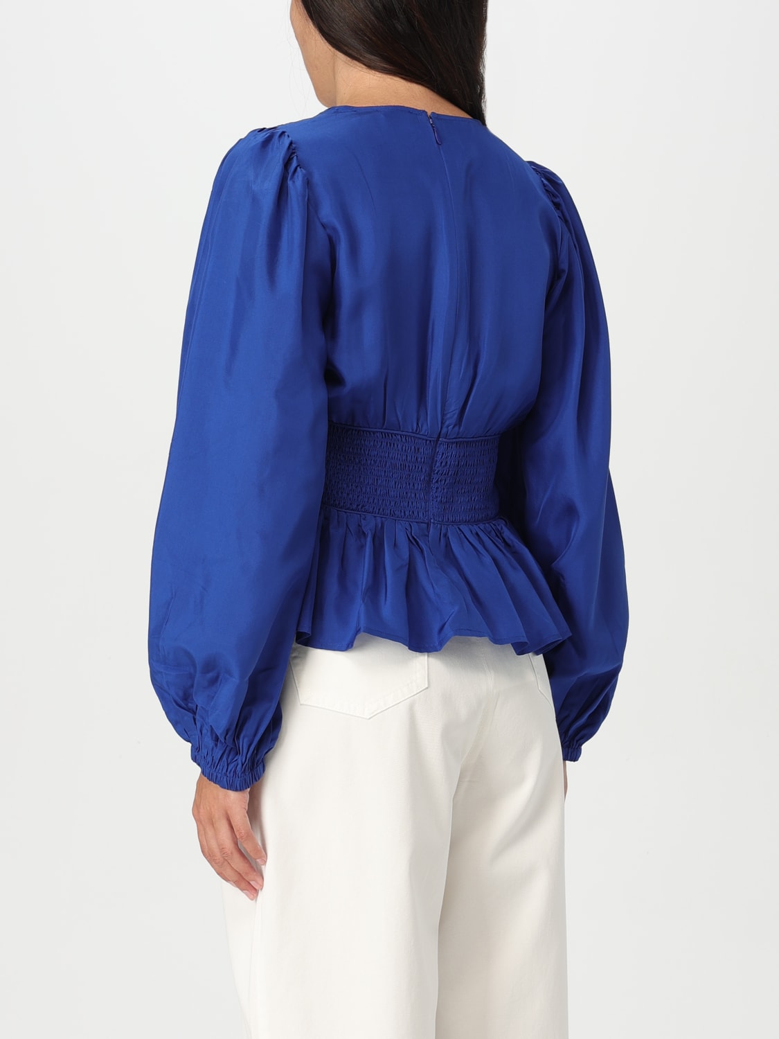 SEA NY TOP: Sea NY viscose top, Royal Blue - Img 2