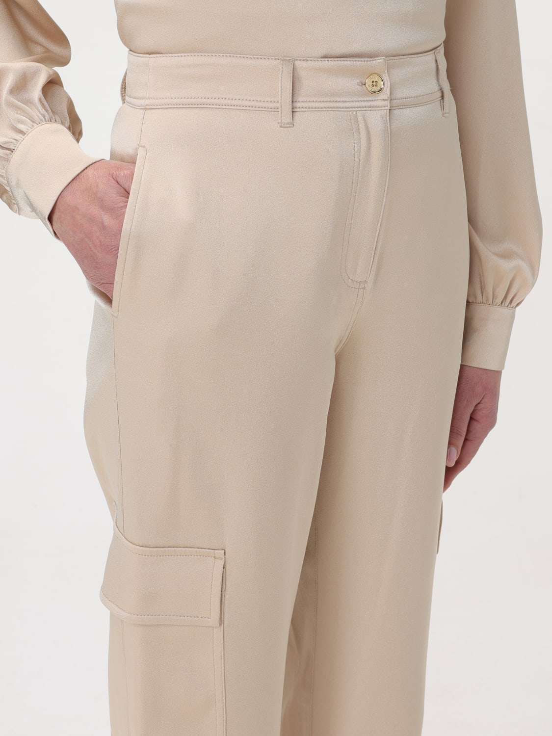 パンツ Michael Kors Woman Pants Sand MH330DS99G 288 Michael Kors Outlet: Pants woman - Sand | Michael Kors pants