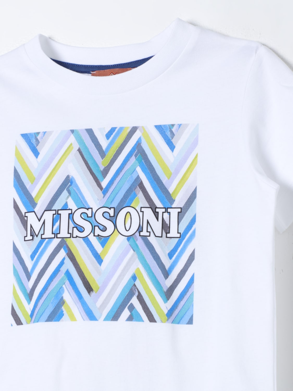 MISSONI 티셔츠: 티셔츠 남아 Missoni, 화이트 - Img 3