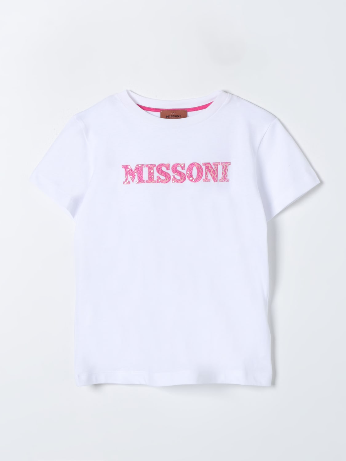 MISSONI T恤: T恤 儿童 Missoni, 白色 1 - Img 1