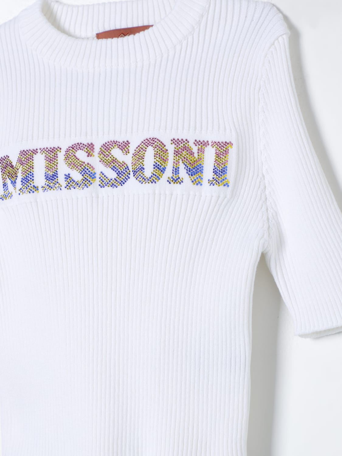 MISSONI 스웨터: 탑 남아 Missoni, 옐로우 크림 - Img 3