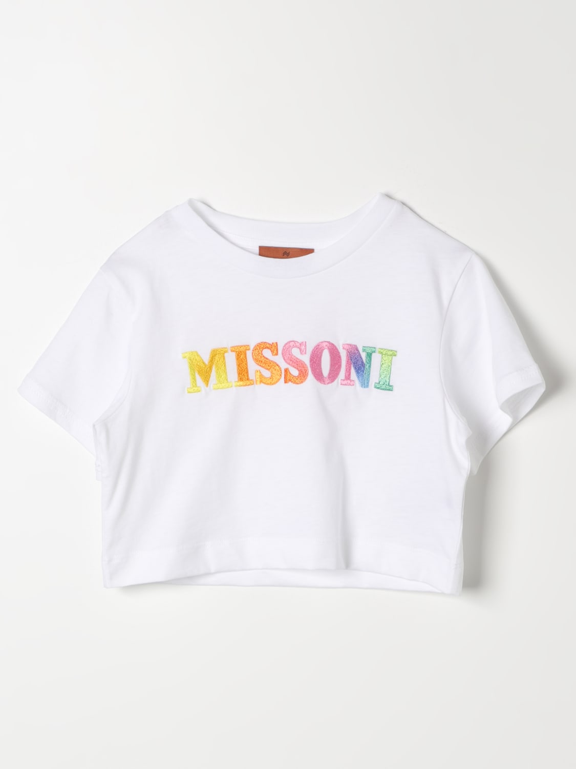 MISSONI T-SHIRT: T-shirt kids Missoni, White - Img 1