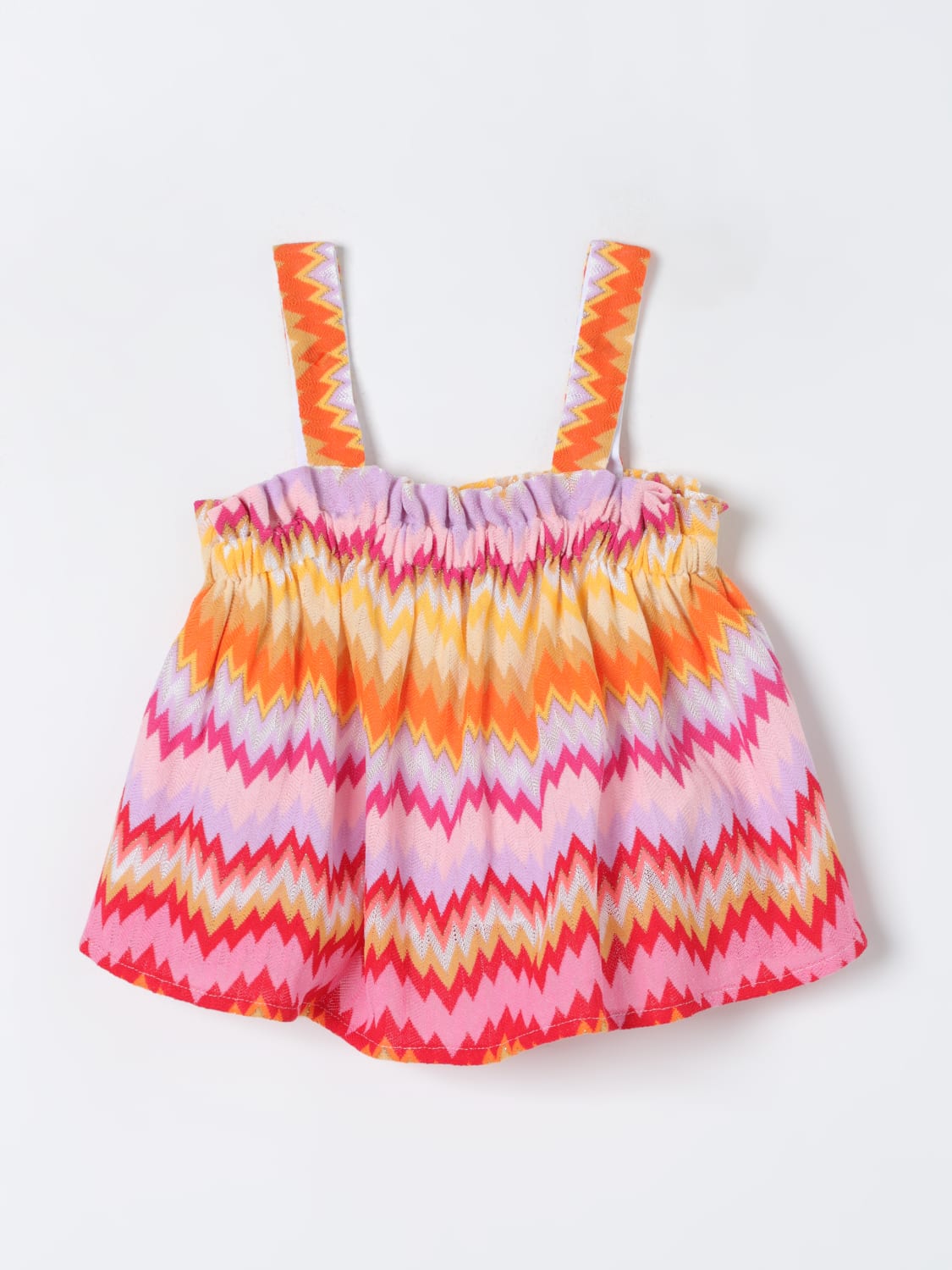 MISSONI TOP: Top kids Missoni, Fuchsia - Img 1