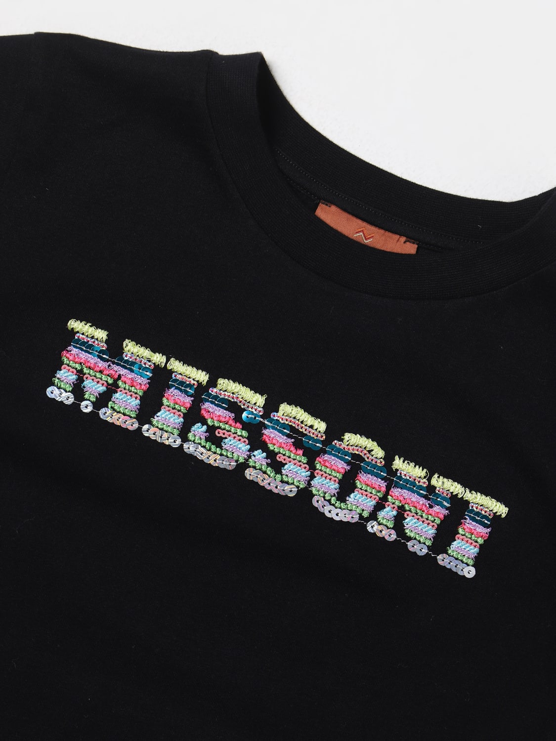 MISSONI 티셔츠: 티셔츠 남아 Missoni, 블랙 - Img 3