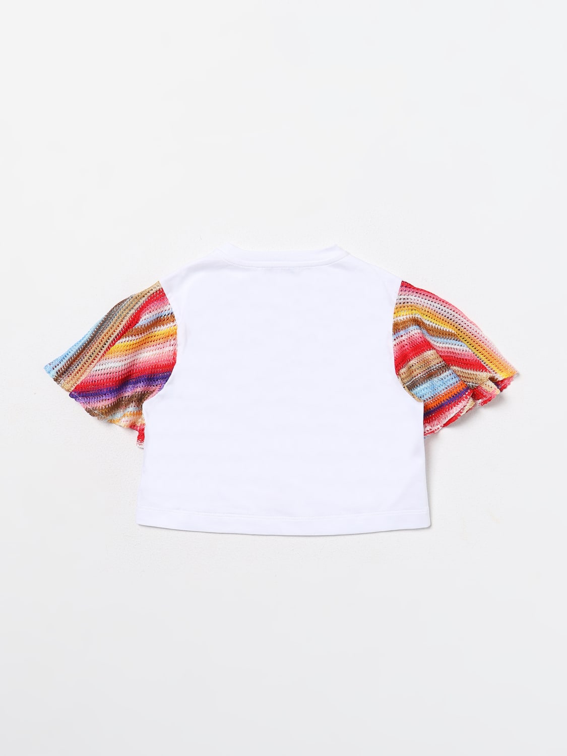 MISSONI T-SHIRT: T-shirt kids Missoni, White - Img 2