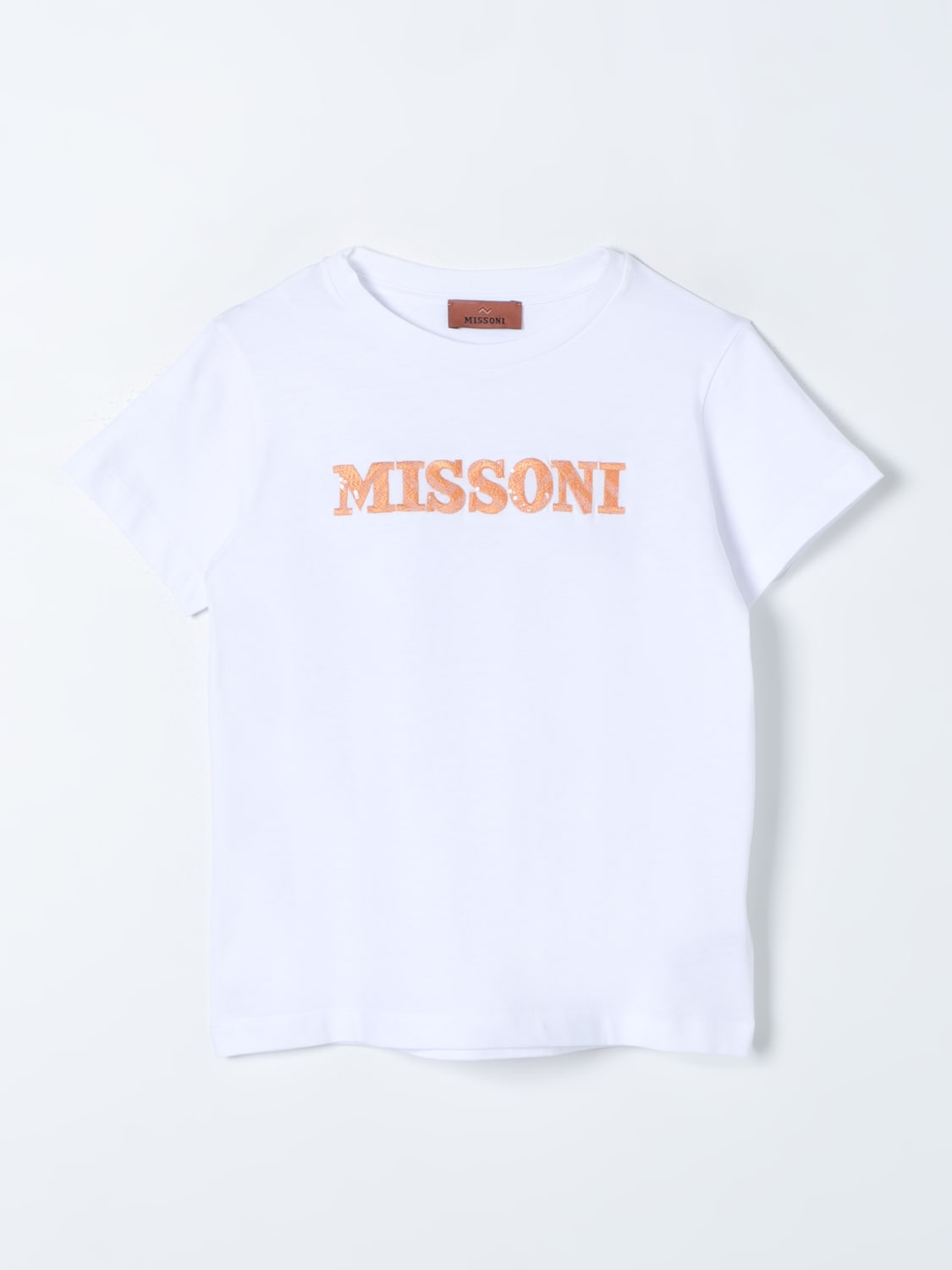 MISSONI T恤: T恤 儿童 Missoni, 白色 - Img 1