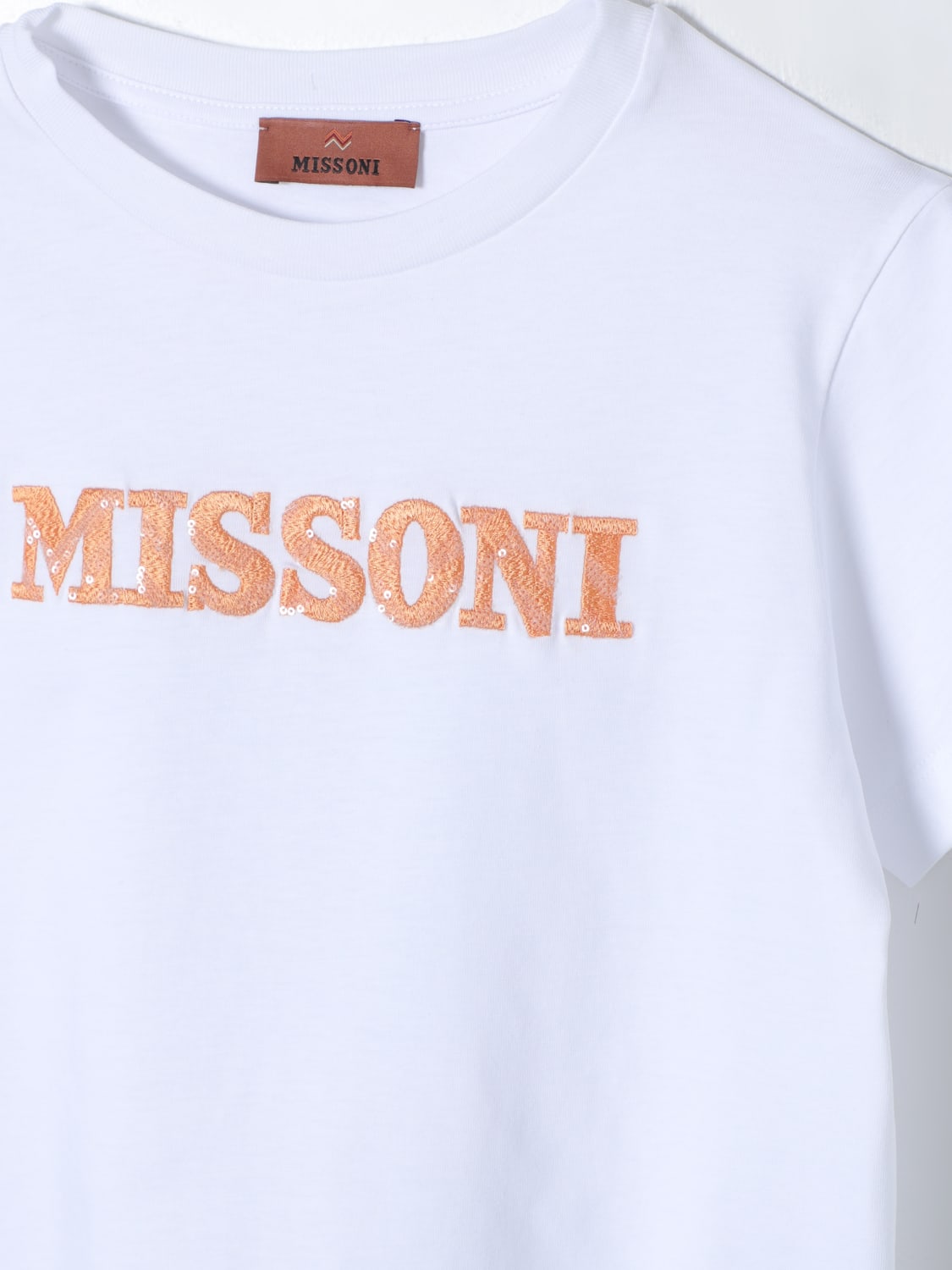 MISSONI T恤: T恤 儿童 Missoni, 白色 - Img 3